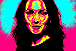 Procedural - Neon Pop Art Posterize