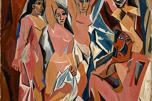 Pablo Picasso - Les Demoiselles d'Avignon