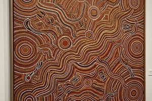 Indigenous Australian - Traditional Aboriginal Dot Painting