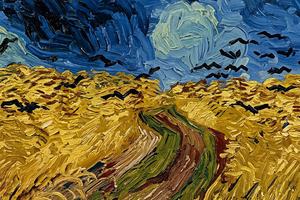 Vincent van Gogh - Wheatfield with Crows