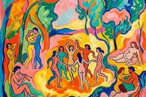 Henri Matisse - The Joy of Life (Le Bonheur de Vivre)