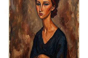 Amedeo Modigliani - Jeanne Hébuterne