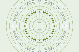 Zen Space - Calming Geometric Mandala