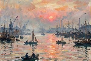 Claude Monet - Impression, Sunrise / General Style