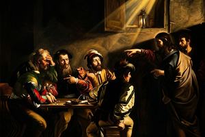 Caravaggio - The Calling of St. Matthew