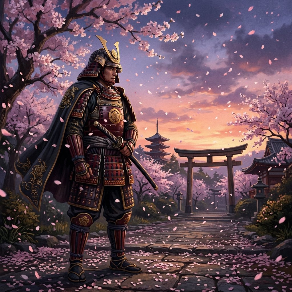 Japanese Samurai Warrior